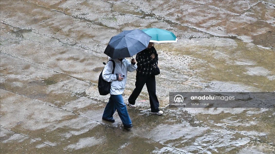 San Francisco'da yağmurlu hava