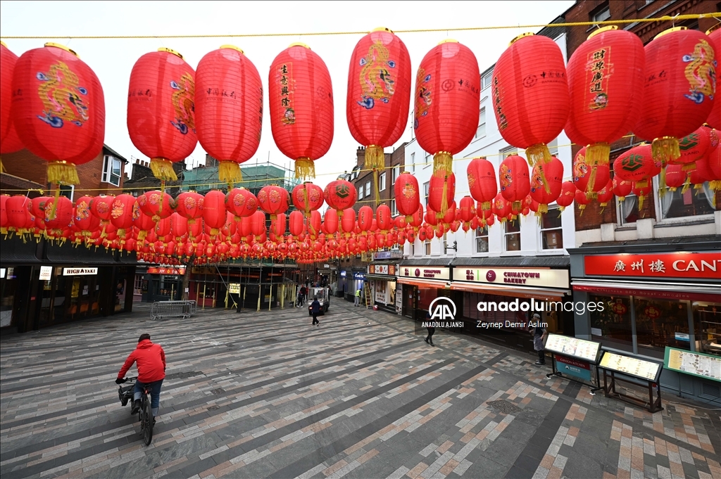 Londra'da Çin Yeni Yılı kutlamaları başladı
