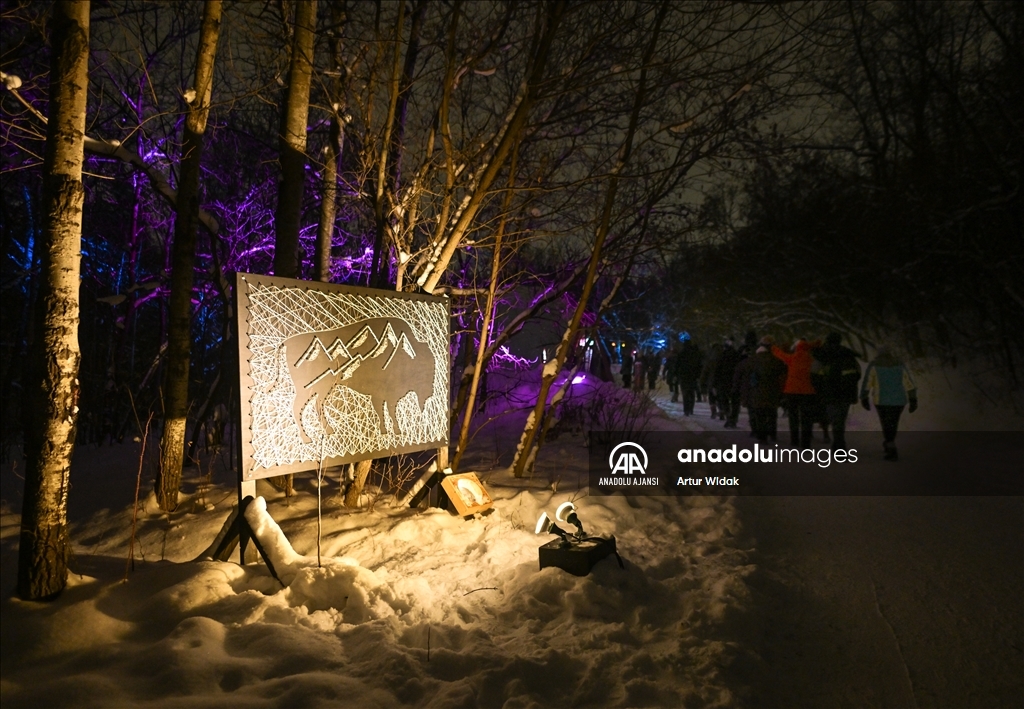 Kanada'da Flying Canoe Volant Festivali düzenlendi