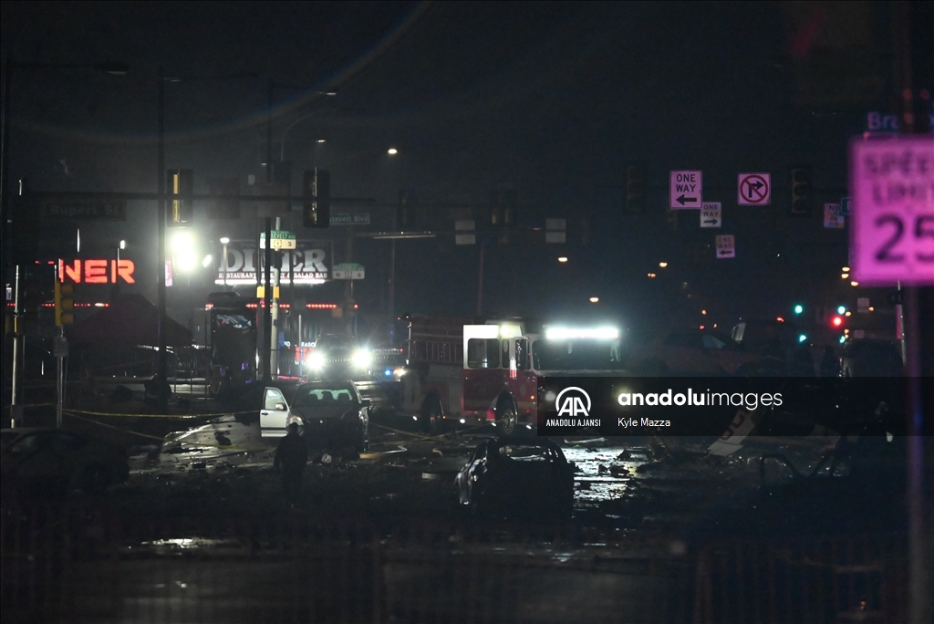 ABD'de hava ambulansı düştü