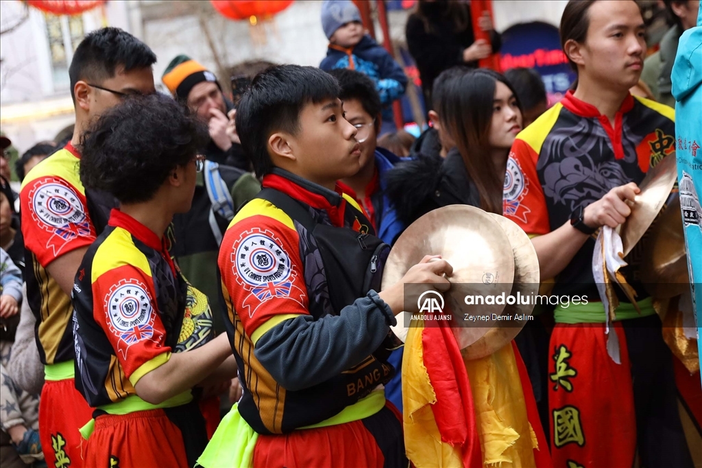 Londra'da Çin Yeni Yılı kutlamaları başladı