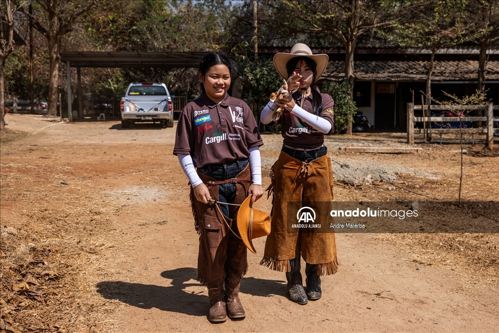 Tayland'da Khao Yai Rodeosu düzenlendi