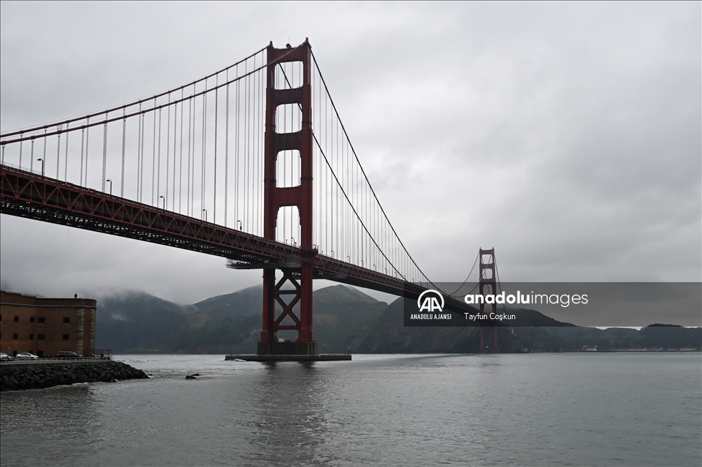 San Francisco'da yağmurlu hava