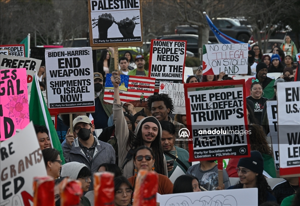 В США прошли протесты против миграционной политики Трампа