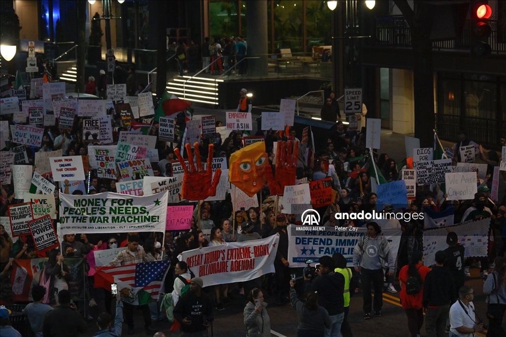 В США прошли протесты против миграционной политики Трампа