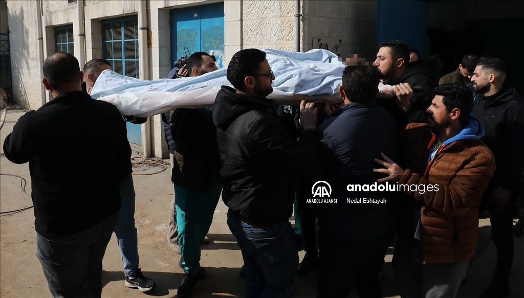 İsrail ordusunun Batı Şeria'nın Cenin kentine yönelik saldırıları devam ediyor