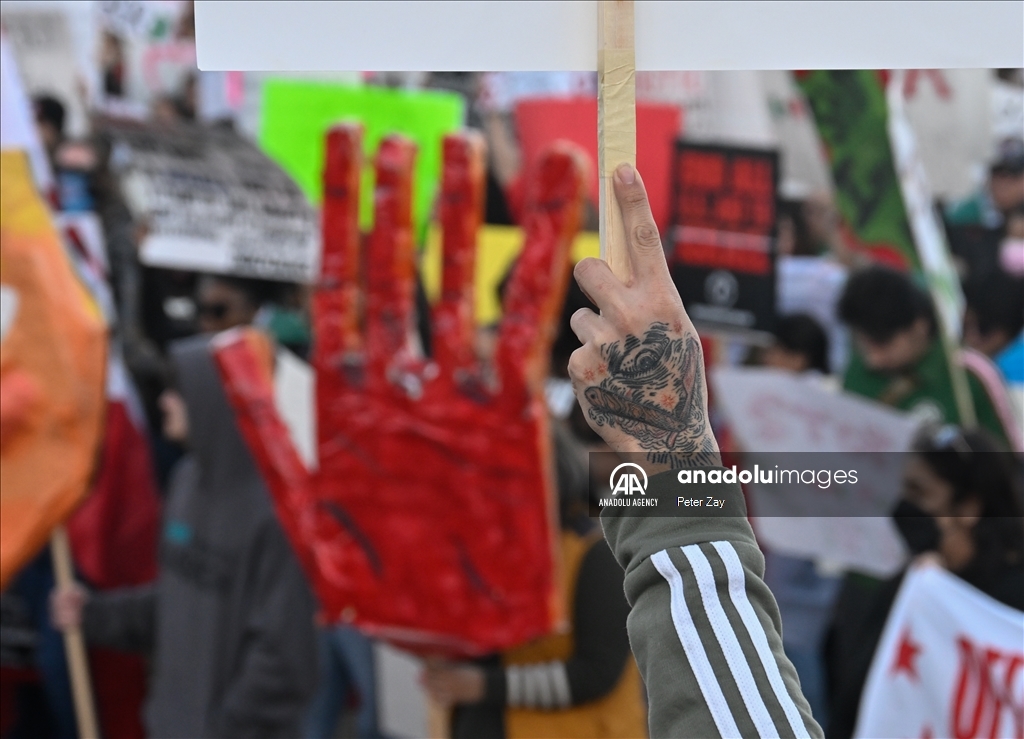 В США прошли протесты против миграционной политики Трампа