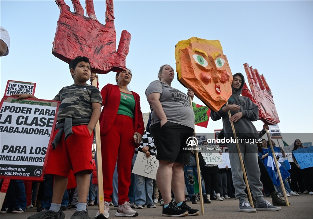В США прошли протесты против миграционной политики Трампа