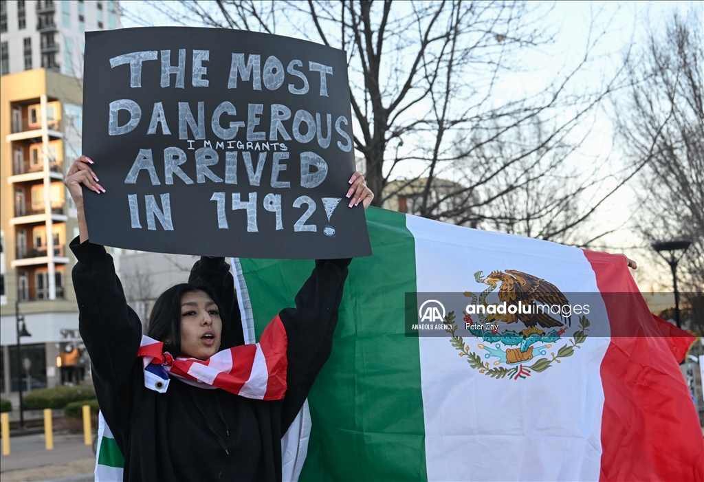 В США прошли протесты против миграционной политики Трампа