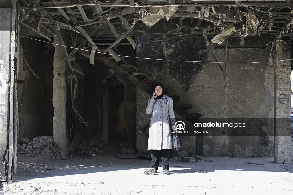 Esed rejimi saldırıları sonrasında Yermuk Filistinli Mülteci Kampı hayalet şehre döndü