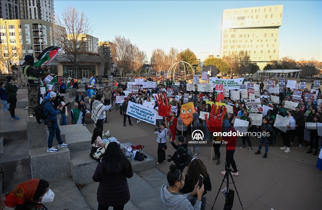 В США прошли протесты против миграционной политики Трампа