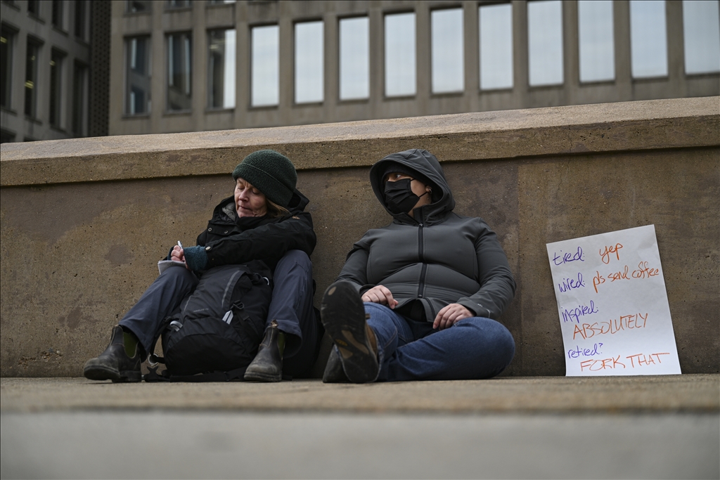 Washington'da Elon Musk'a karşı protesto gösterisi düzenlendi