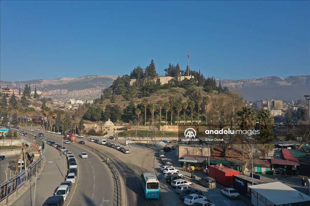 Depremde zarar gören Kahramanmaraş'taki tescilli kültür varlıklarının restorasyonları sürüyor