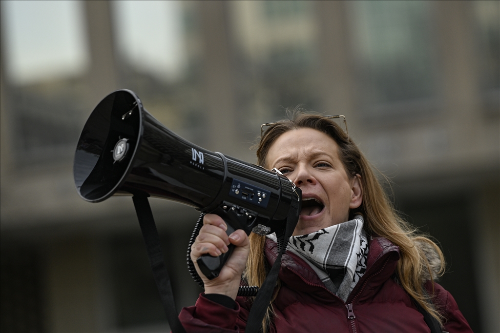 Washington'da Elon Musk'a karşı protesto gösterisi düzenlendi