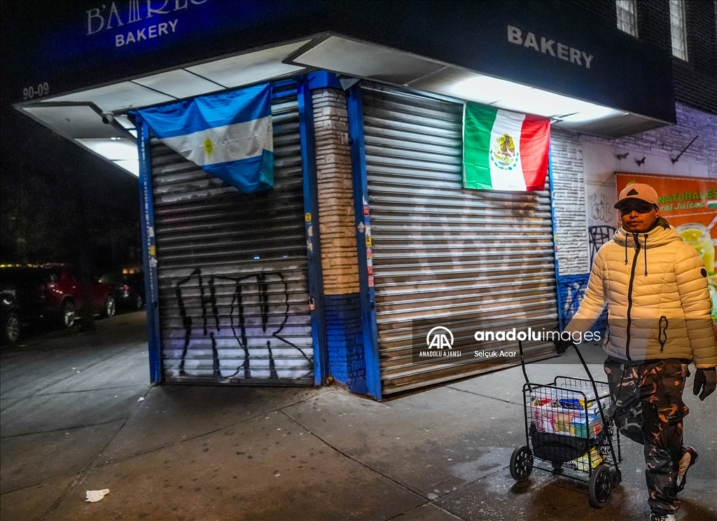 New York'ta işletmeler, 'Göçmenler Olmadan Bir Gün' için kapılarını kapattı