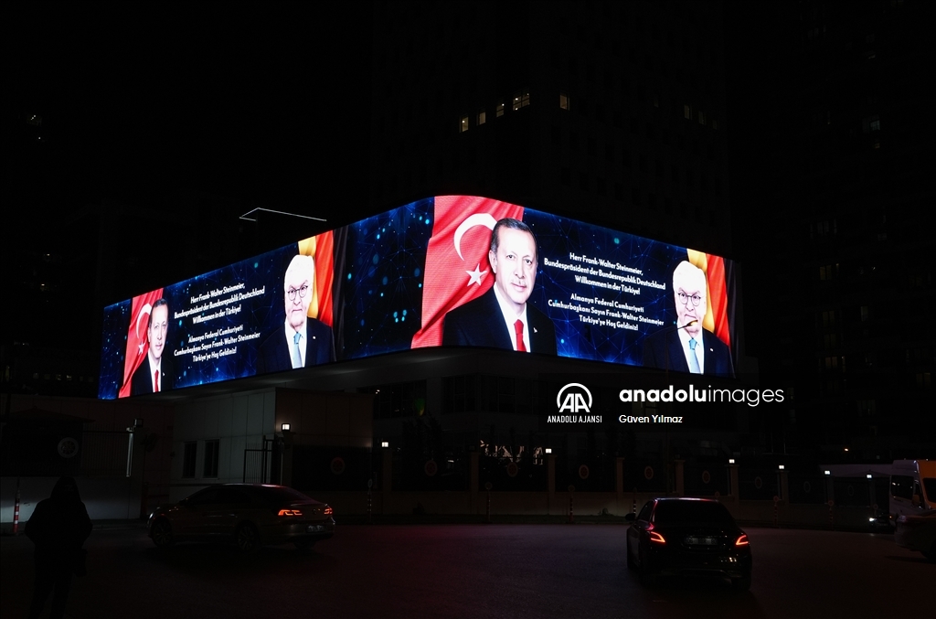 Almanya Cumhurbaşkanı Steinmeier’in Türkiye ziyareti