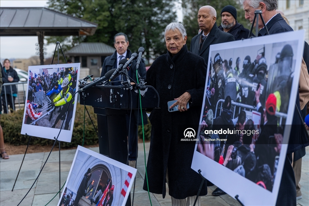 Wasshington D.C.'de 6 Ocak Kongre baskınına karışanların cezalarının affedilmesine karşı protesto