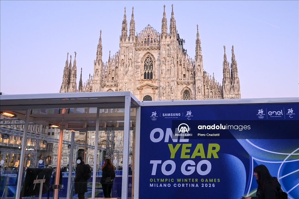 Milano Cortina 2026 Olimpiyat Köyü, One Year To Go etkinlikleri kapsamında açıldı