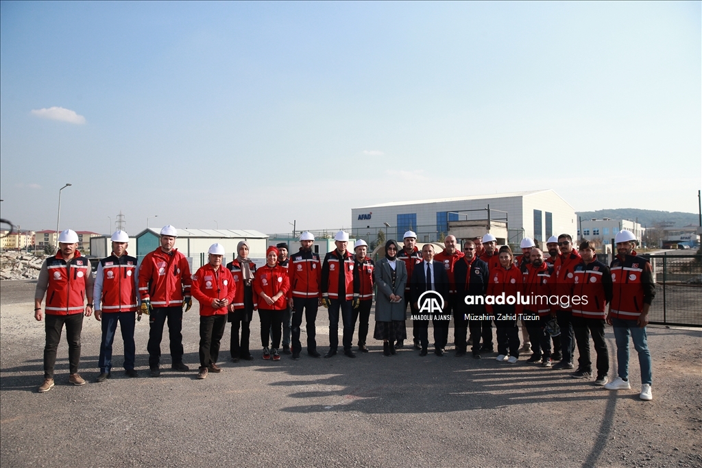 Kahramanmaraş'ta 400 öğretmen aldıkları eğitimle olası afetlere hazırlanıyor