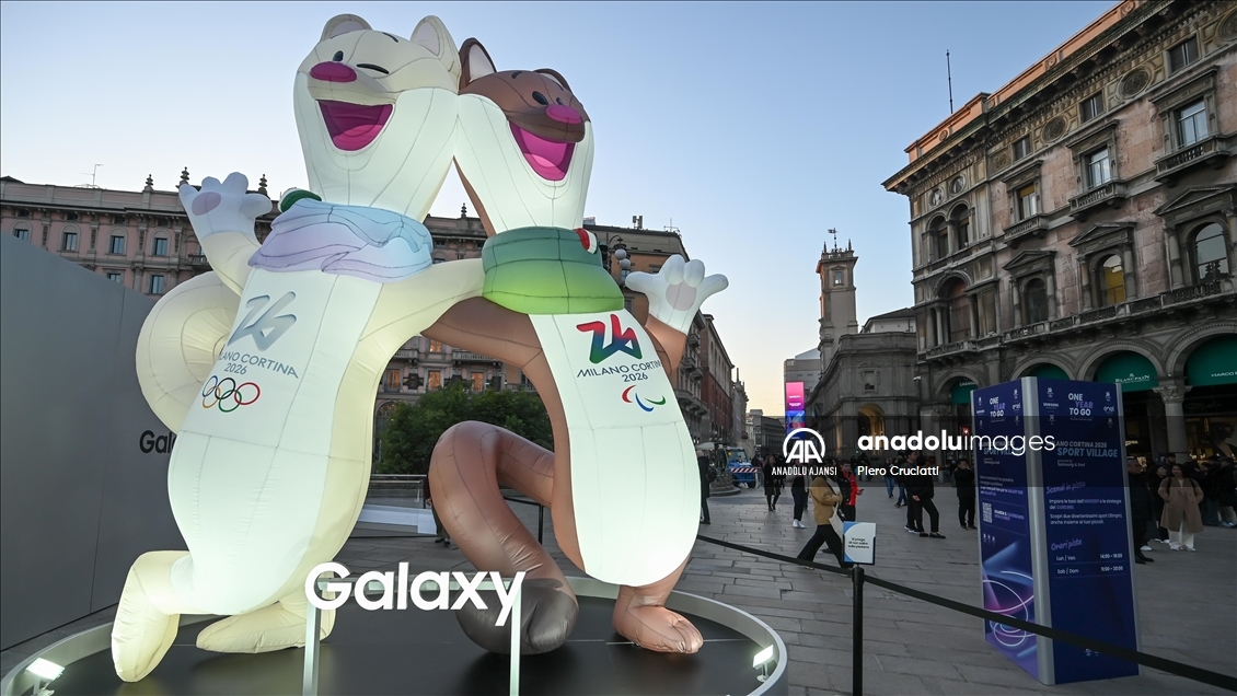 Milano Cortina 2026 Olimpiyat Köyü, One Year To Go etkinlikleri kapsamında açıldı