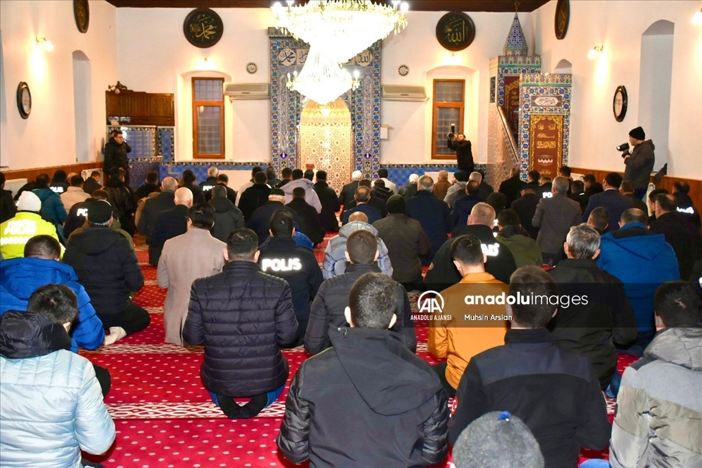 Bilecik'te 6 Şubat depremlerinde hayatını kaybedenler için mevlit okutuldu