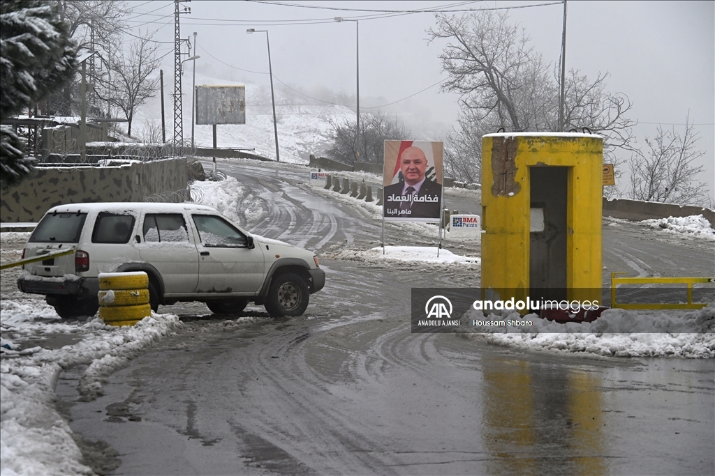 Lübnan'da "Asil" kar fırtınası
