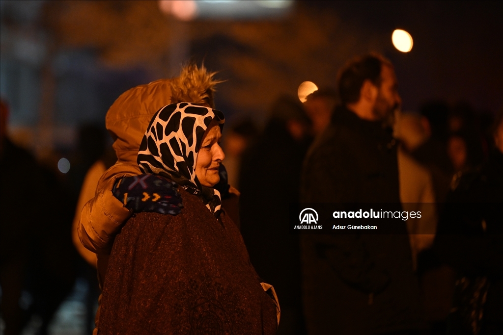 Gaziantep'te 6 Şubat depremlerinde hayatını kaybedenler "sessiz yürüyüşle" anıldı