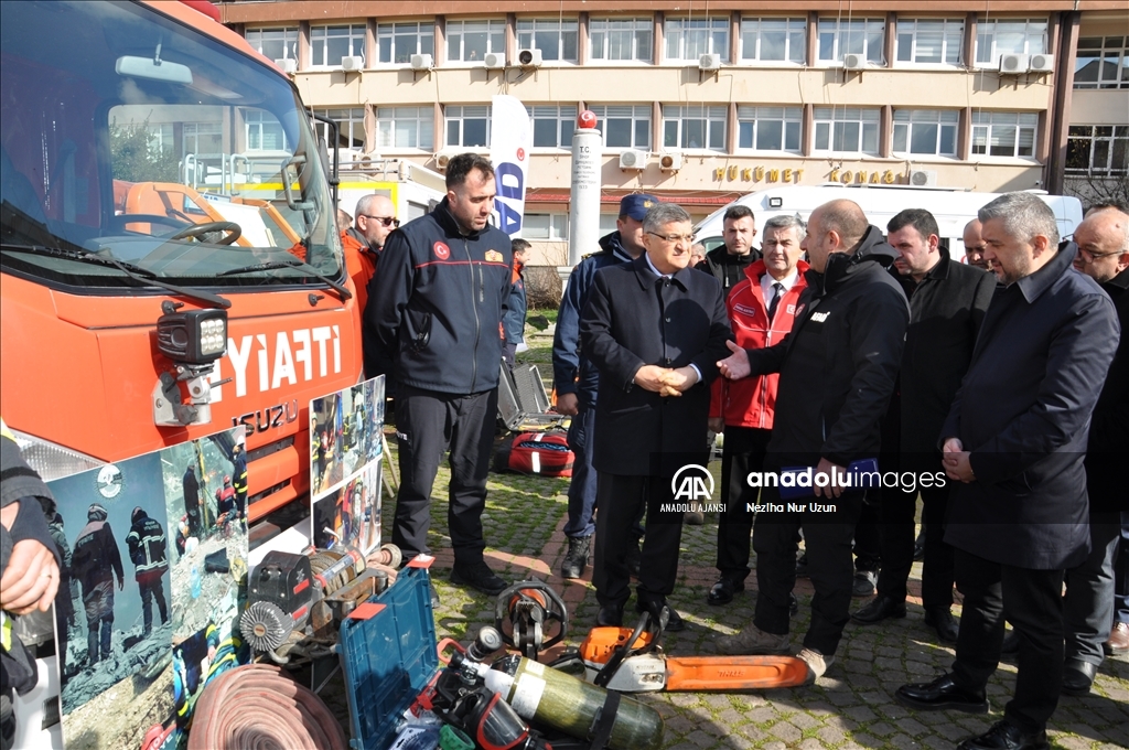 Çankırı, Kastamonu, Tokat ve Sinop'ta 6 Şubat depremlerinde hayatını kaybedenler anıldı