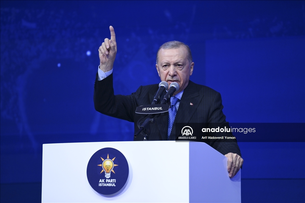 Cumhurbaşkanı Erdoğan, AK Parti İstanbul 8. Olağan İl Kongresi'nde konuştu