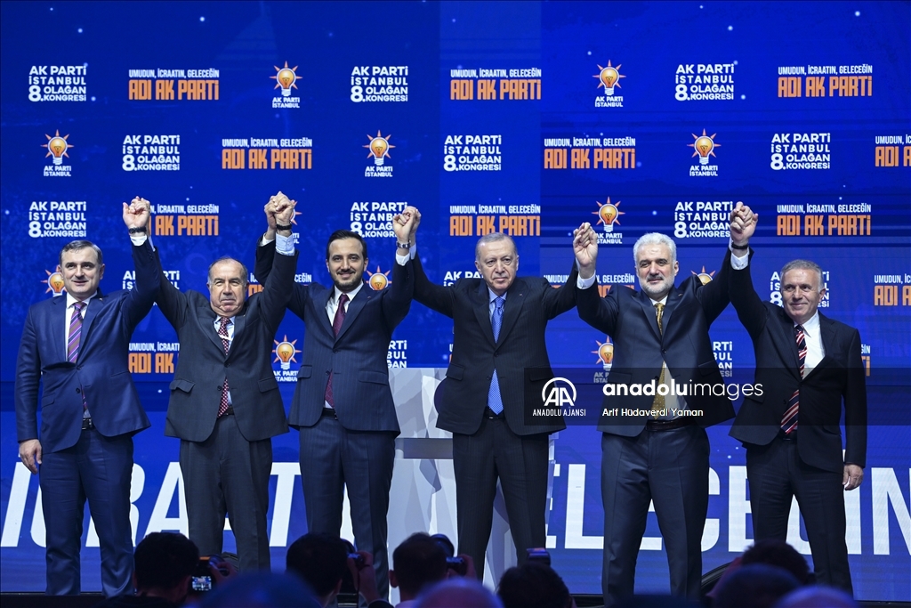 Cumhurbaşkanı Erdoğan, AK Parti İstanbul 8. Olağan İl Kongresi'nde konuştu