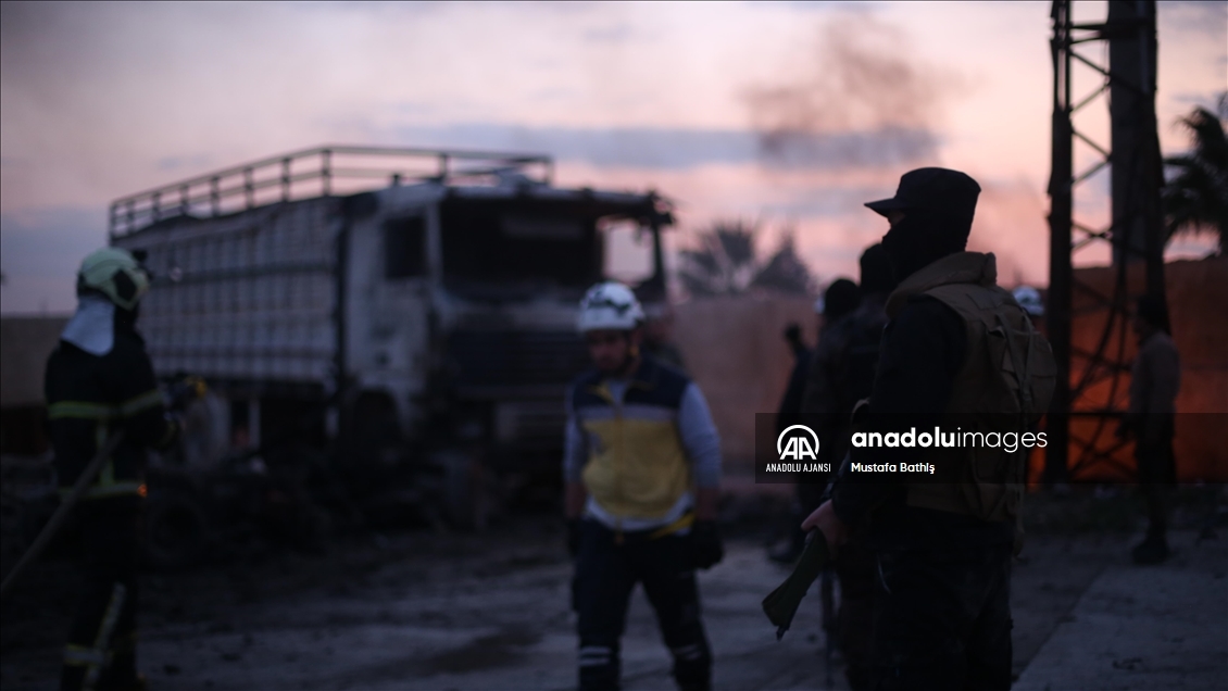Suriye'nin Bab ilçesinde bombalı terör saldırısı engellendi