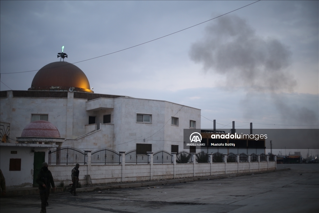 Suriye'nin Bab ilçesinde bombalı terör saldırısı engellendi