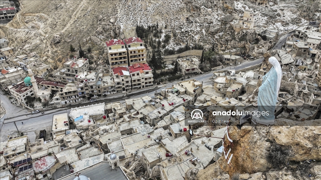 Suriye’de Hristiyanların yaşadığı en eski kentlerden biri: Malula