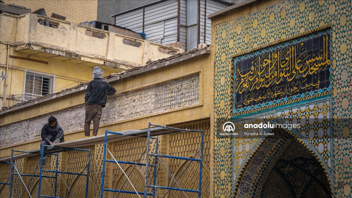 Bağdat'taki tarihi binalarda restorasyon çalışmalarına başlandı