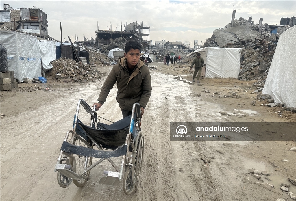 Gazze'de günlük yaşam zor şartlar altında devam ediyor