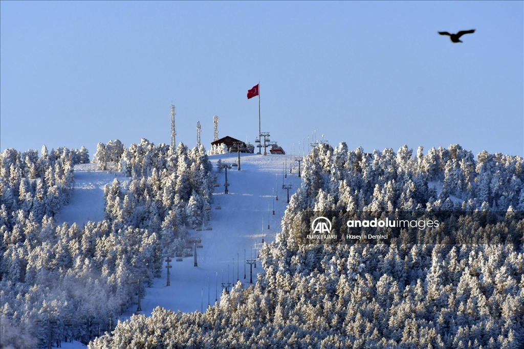 Kars'ta soğuk hava etkili oluyor