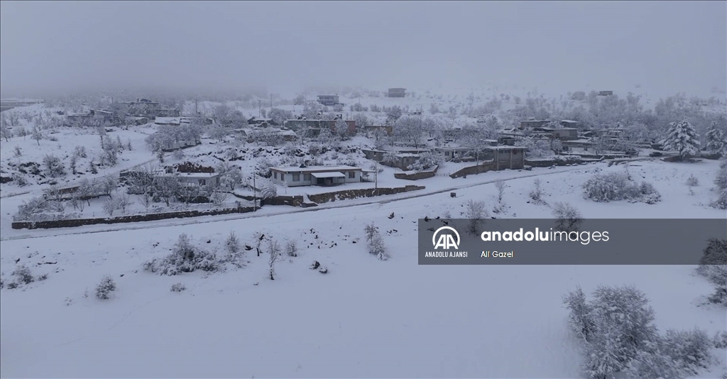 Adıyaman'da kar