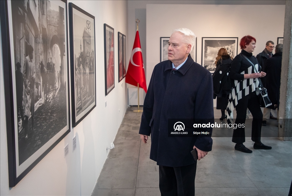 Hırvatistan'da Ara Güler'in fotoğraflarından oluşan sergi açıldı