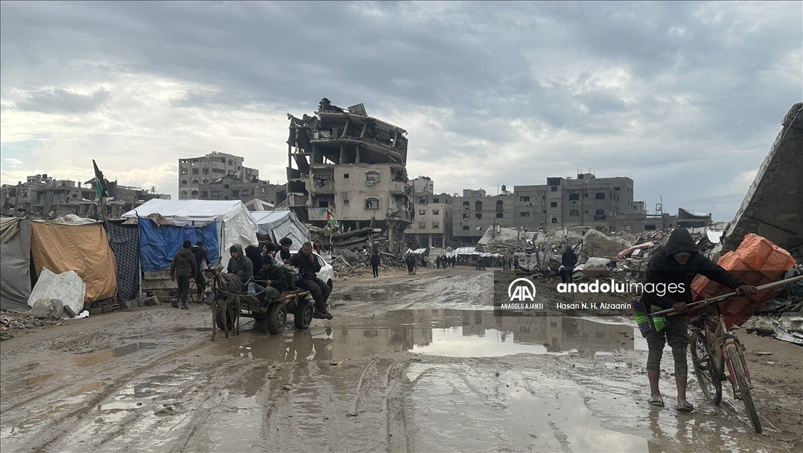 Gazze'de günlük yaşam zor şartlar altında devam ediyor