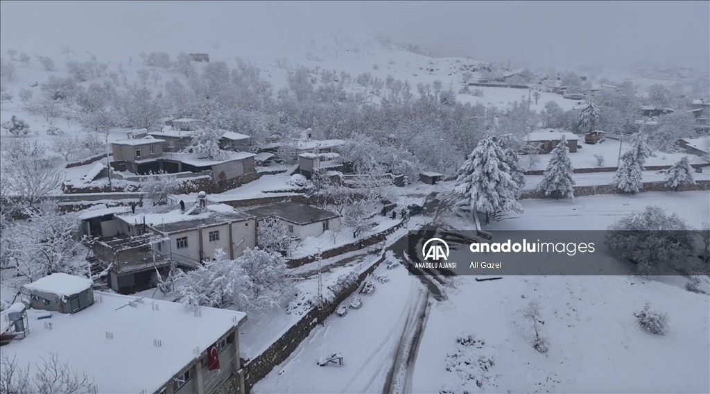 Adıyaman'da kar