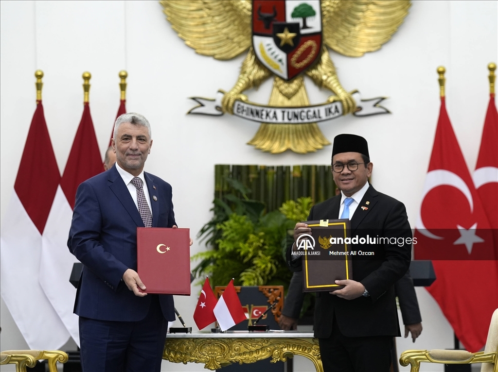 Türkiye ile Endonezya arasında 13 anlaşma imzalandı