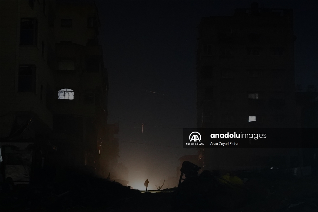 Ateşkesin ardından Gazze'de soğuk hava koşulları Filistinlileri olumsuz etkiliyor