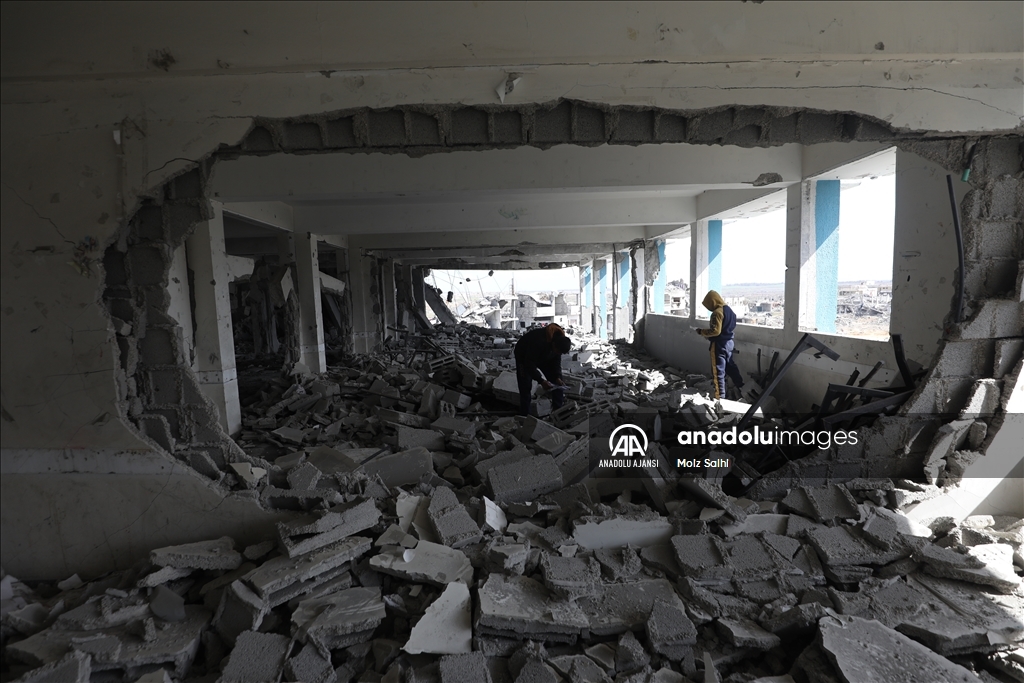 İsrail saldırıları Gazze’de eğitim altyapısını yok etti