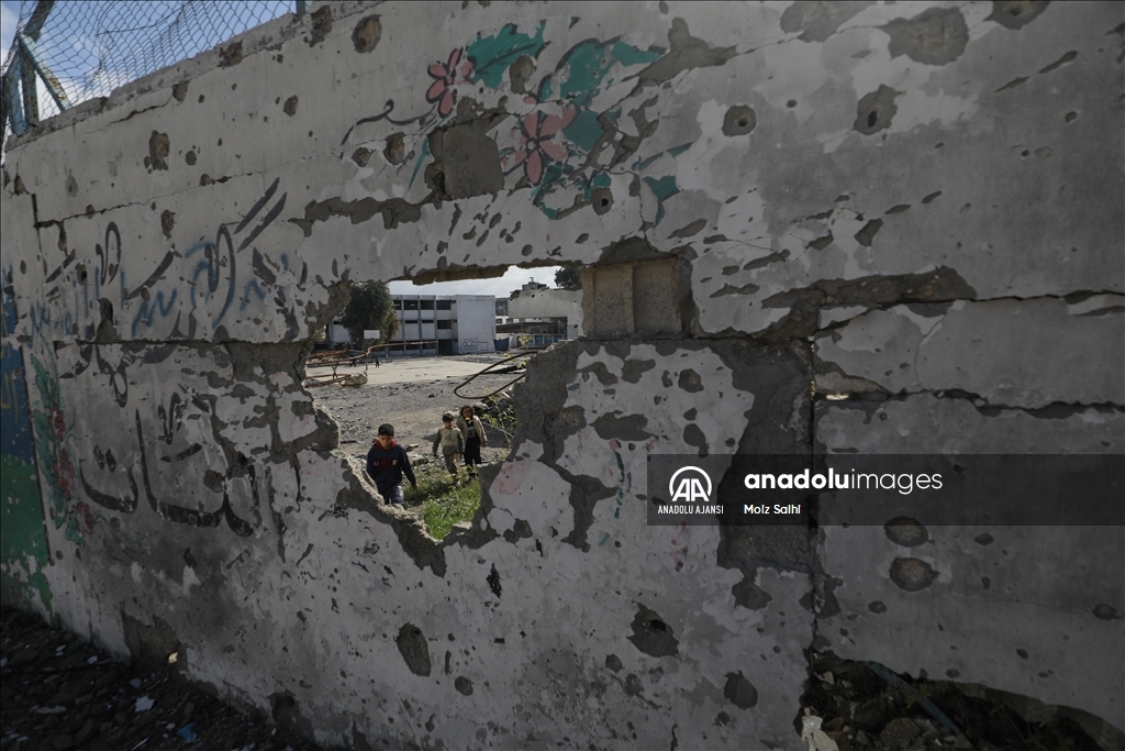 İsrail saldırıları Gazze’de eğitim altyapısını yok etti