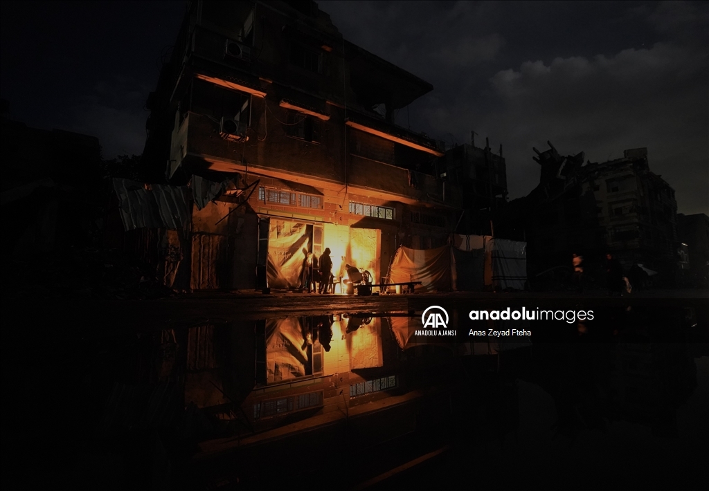 Ateşkesin ardından Gazze'de soğuk hava koşulları Filistinlileri olumsuz etkiliyor