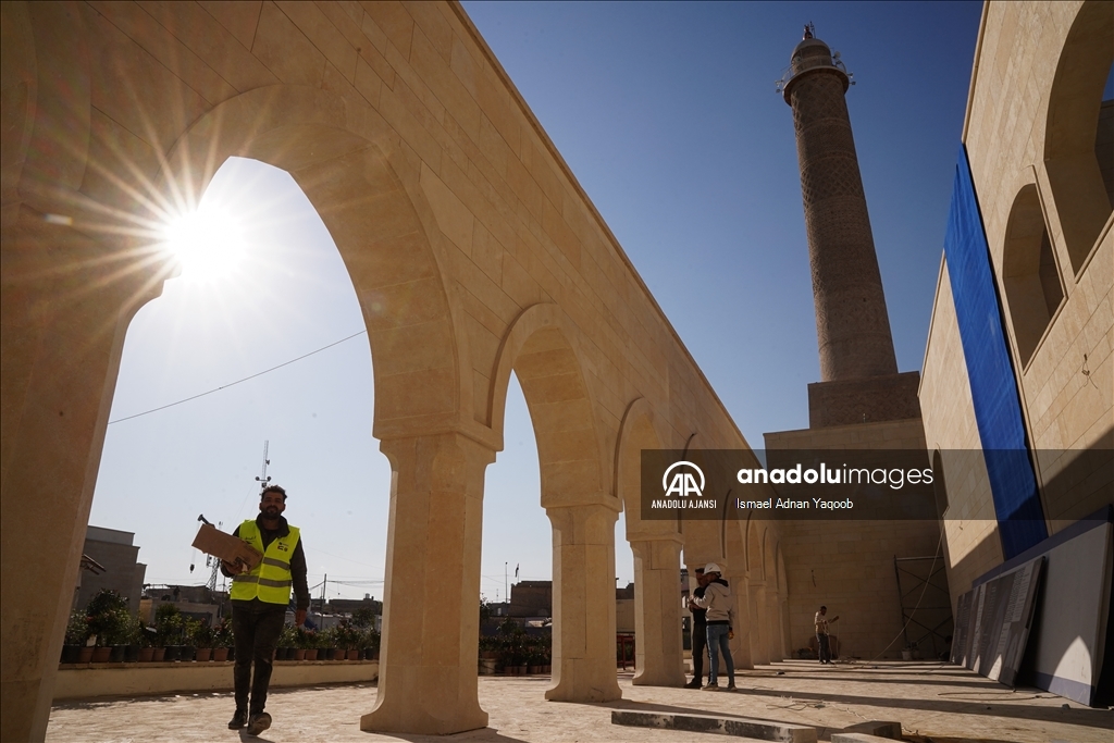 Musul’da DEAŞ’ın yıktığı Selçuklu mirası Hadba Minaresi'nin restorasyonu tamamlandı