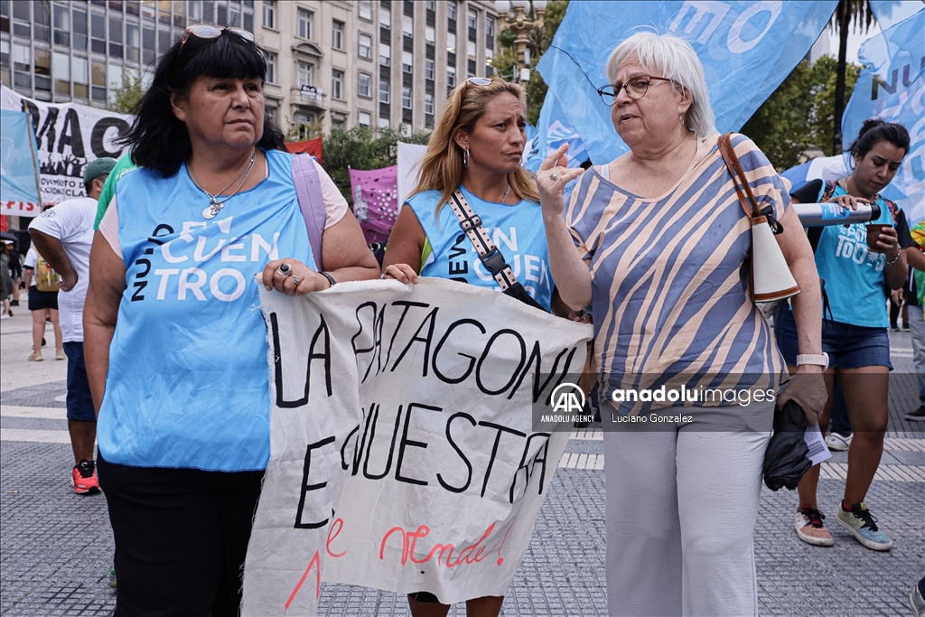 В столице Аргентины, городе Буэнос-Айрес прошла протестная акция