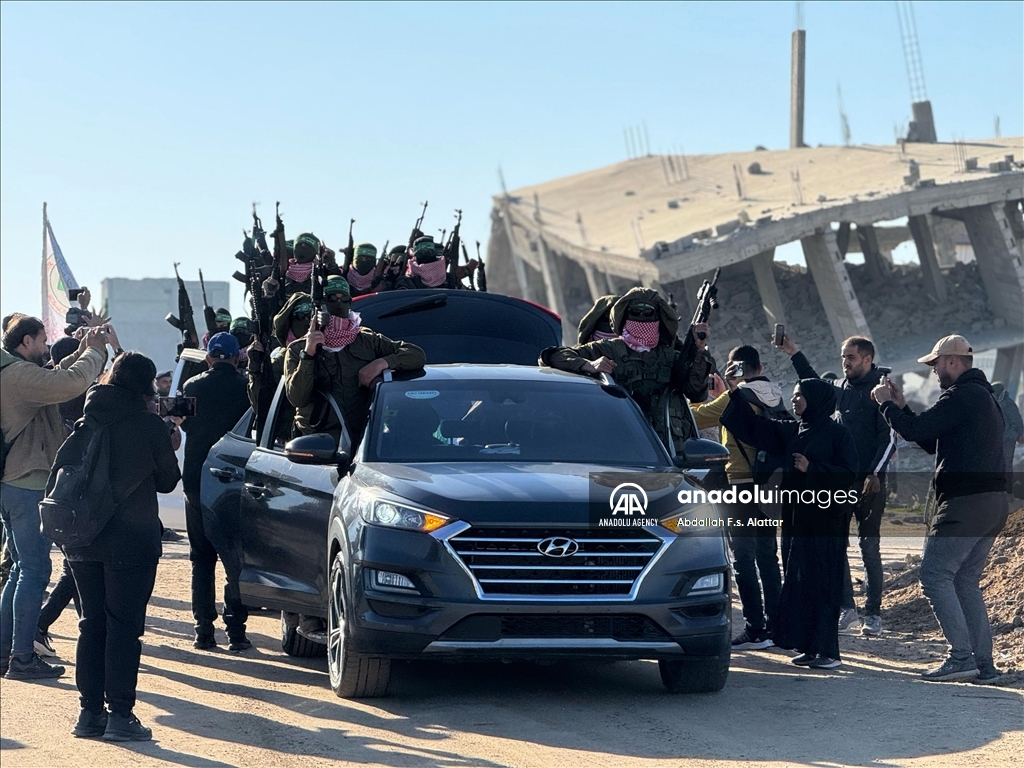 Preparations in Khan Yunis continue for the 6th round of prisoner and hostage swap deal between Hamas and Israel