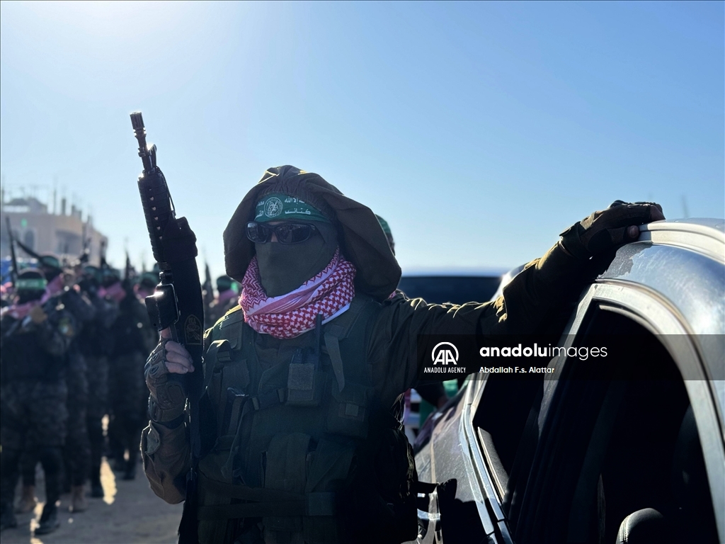 Preparations in Khan Yunis continue for the 6th round of prisoner and hostage swap deal between Hamas and Israel