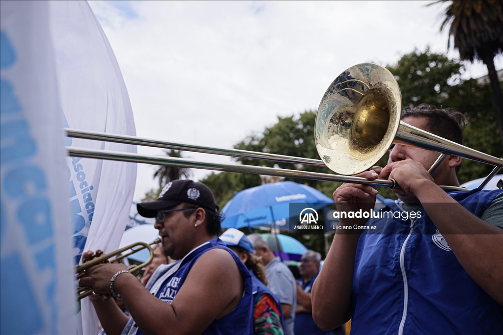 В столице Аргентины, городе Буэнос-Айрес прошла протестная акция